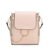 Rucsac dama piele naturala DiAmanti Catania Roz Deschis